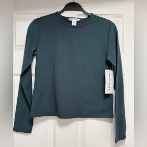 Teal Essential Long Sleeve Top